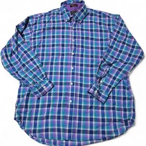 Colours By Alexander Julian Button Down Long Sleeve Mens Size XL